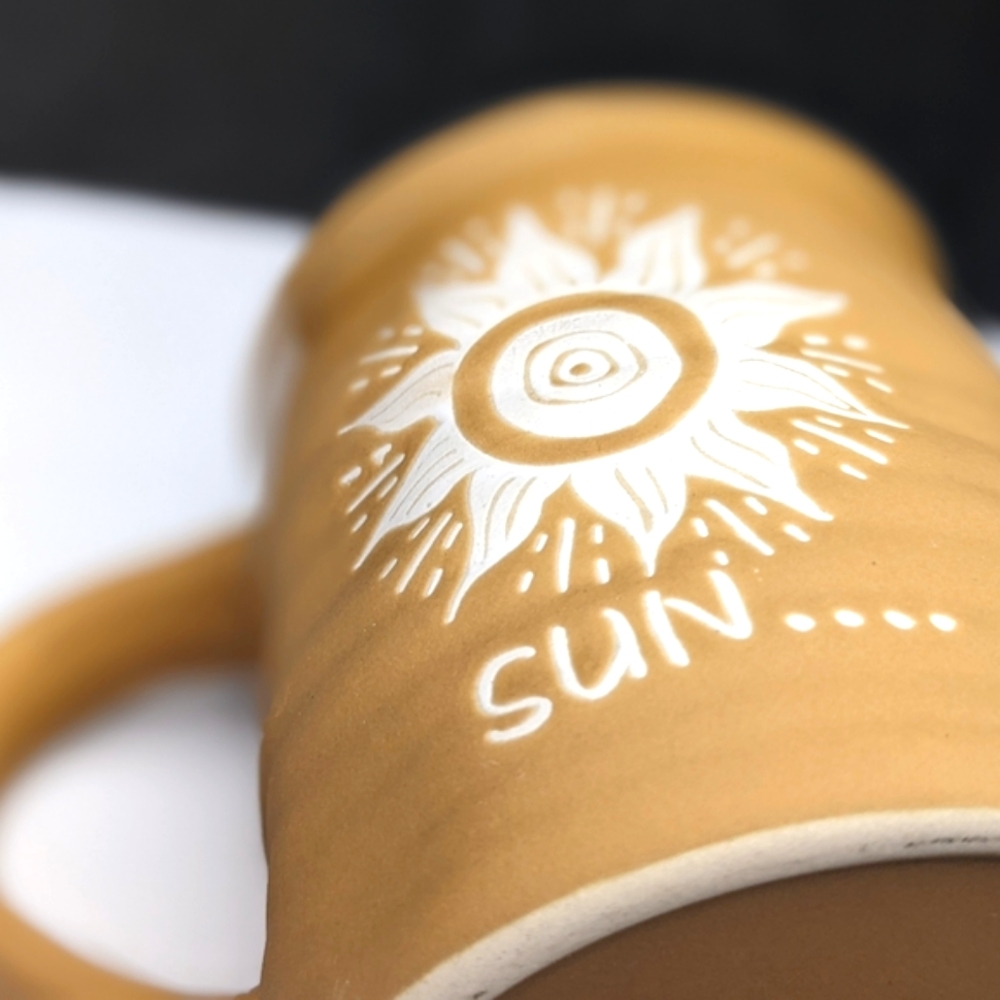 Ceramic Mug "Sun" 18oz Spectrum Designz